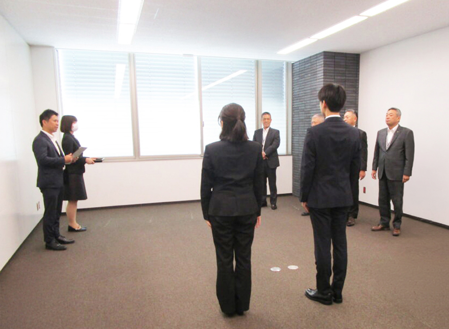 2026年度入会者の内定式を開催いたしました